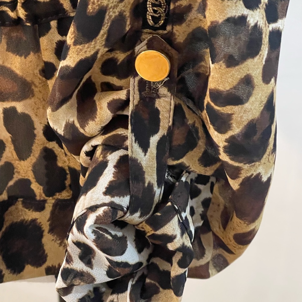 Cache sheer leopard top/ jacket - Picture 5 of 7